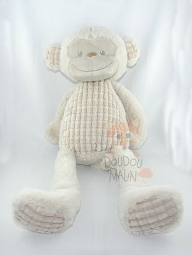  peluche singe gris 